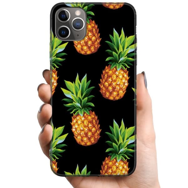 Apple iPhone 11 Pro Max TPU Mobilskal Ananas
