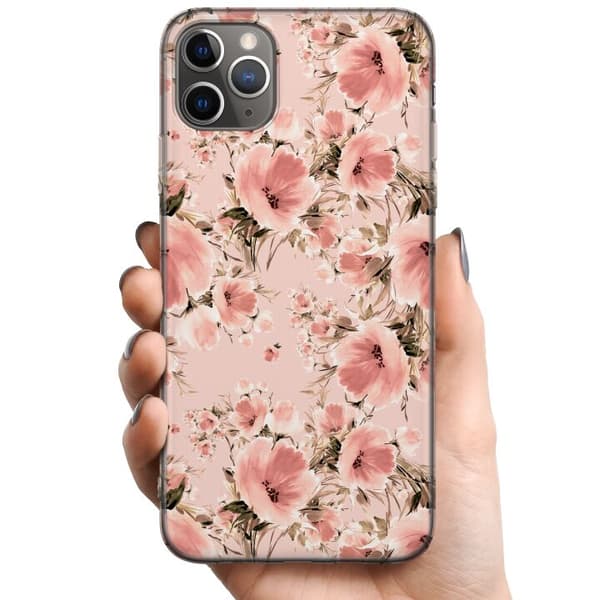 Apple iPhone 11 Pro Max TPU Mobilskal Blommor
