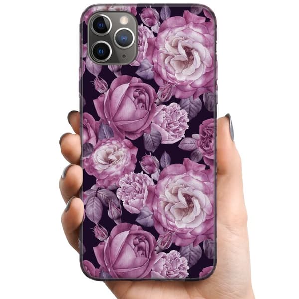 Apple iPhone 11 Pro Max TPU Mobildeksel Blomster