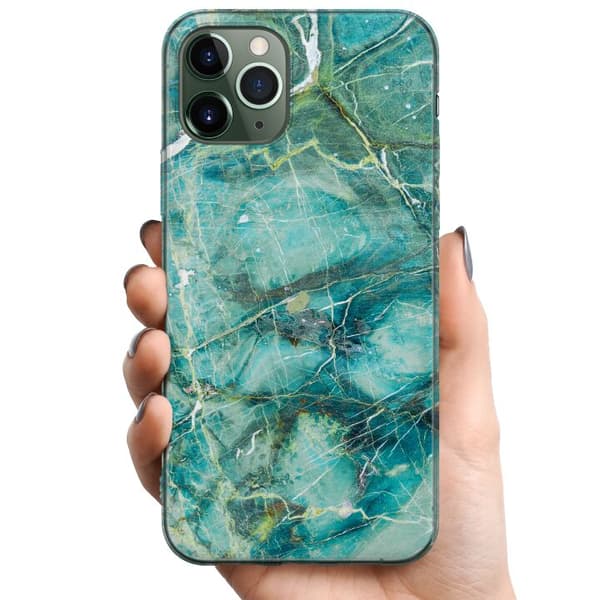 Apple iPhone 11 Pro TPU Matkapuhelimen kuori Vaalea Smaragdi