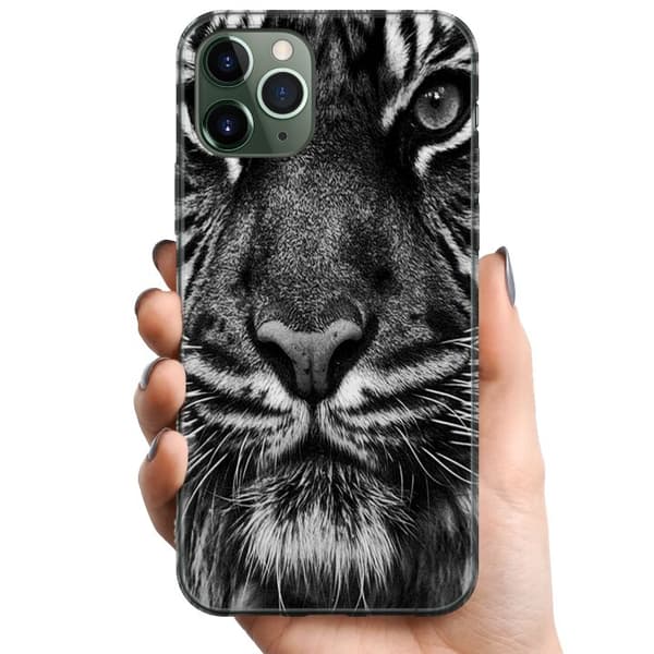 Apple iPhone 11 Pro TPU Mobildeksel Tiger