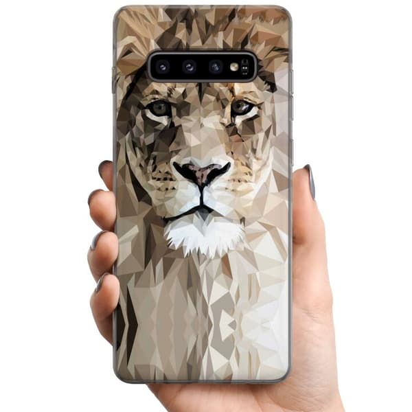 Samsung Galaxy S10+ TPU Matkapuhelimen kuori Leijona