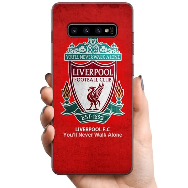 Samsung Galaxy S10+ TPU Mobilcover Liverpool