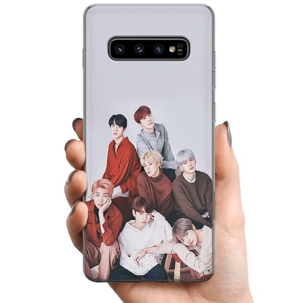 Samsung Galaxy S10+ TPU Matkapuhelimen kuori K-POP BTS
