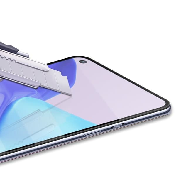 MOCOLO Härdat Glas Skärmskydd till Oneplus 9 - Svart