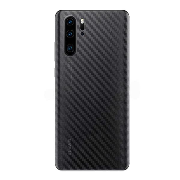 3-pack Huawei P30 Pieni hiilikuituvinyylien ihon tarran suojakalvo