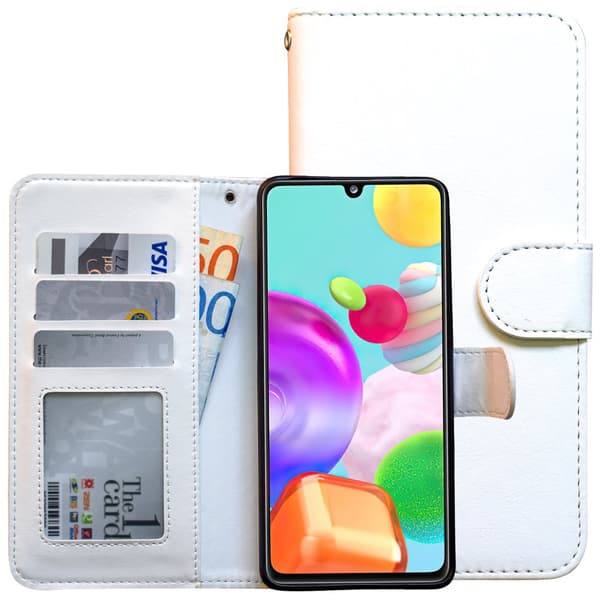 Samsung Galaxy A41 - Läderfodral / Skydd