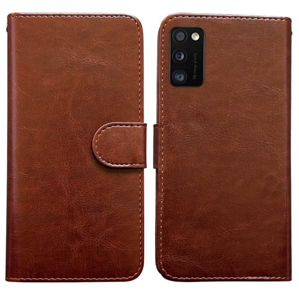 Samsung Galaxy A41 - Læder cover / Beskyttelse