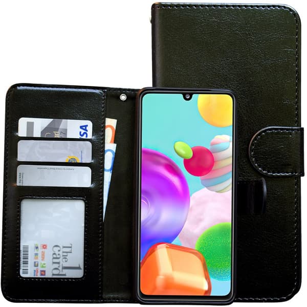 Samsung Galaxy A41 - Læder cover / Beskyttelse
