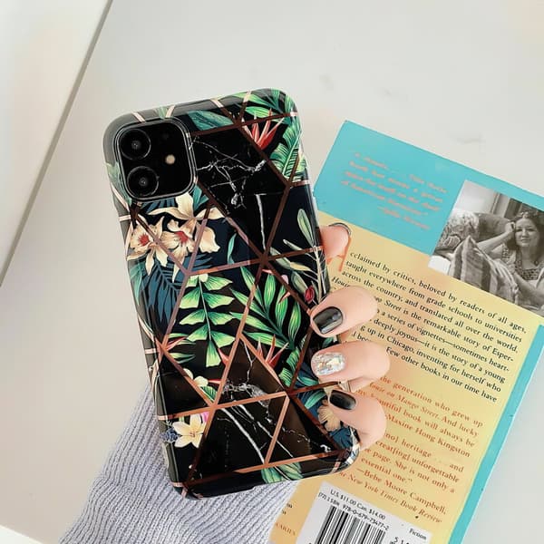 iPhone 12 - Geometric Flower Case