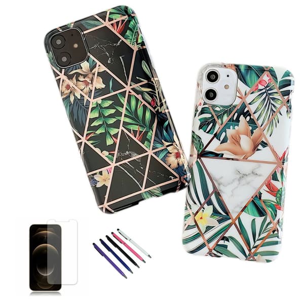 iPhone 12 - Geometric Flower Case