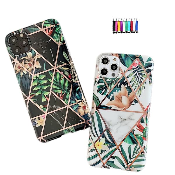 iPhone 12 Pro - Geometric Flower Case