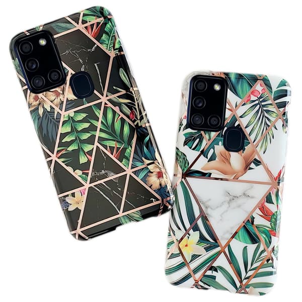 Samsung Galaxy A21s - Skal / Skydd / Geometriskt