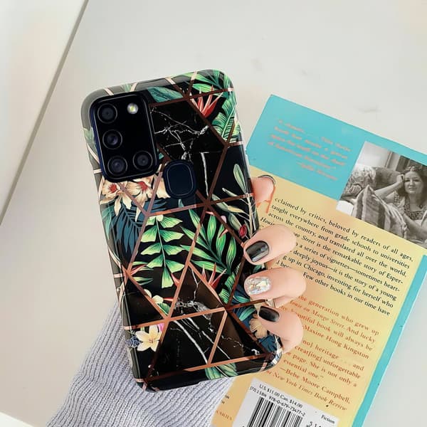 Samsung Galaxy A21s - Skal / Skydd / Geometriskt