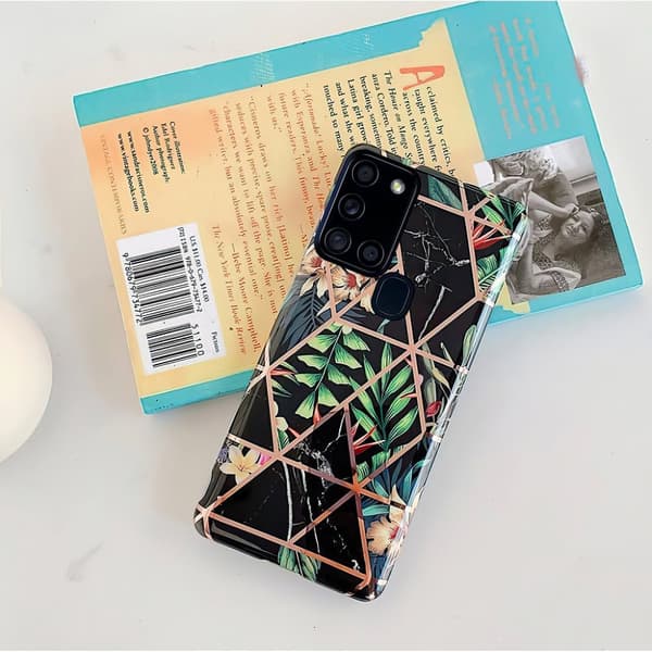 Samsung Galaxy A21s - Skal / Skydd / Geometriskt
