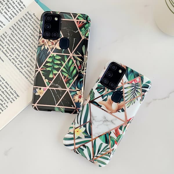 Samsung Galaxy A21s - Skal / Skydd / Geometriskt