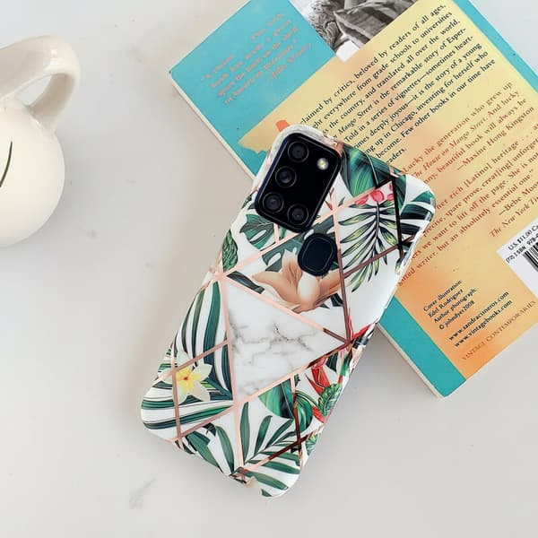 Samsung Galaxy A21s - Skal / Skydd / Geometriskt