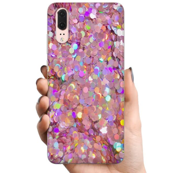 Huawei P20 TPU Mobildeksel Glimmer