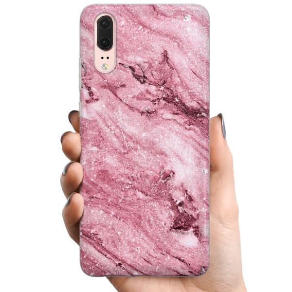 Huawei P20 TPU Matkapuhelimen kuori pinkki