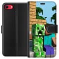 Miniatyrbilde 1 av 3: Apple iPhone 7 Lommeboketui MineCraft