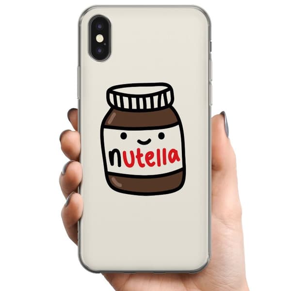 Apple iPhone X TPU Mobildeksel Nutella