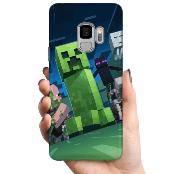 Samsung Galaxy S9 TPU Mobilcover MineCraft