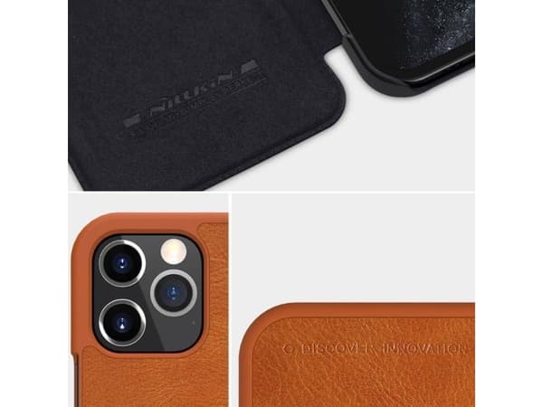 Nillkin Nillkin QIN-deksel til Apple iPhone 12 Pro Max (blå) universal