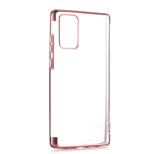 Samsung Galaxy A52 - Genomtänkt FLOVEME Silikonskal Roséguld Roséguld