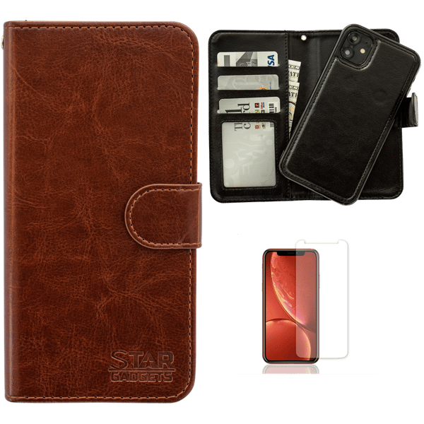 iPhone 11 - PU Leather Wallet Case