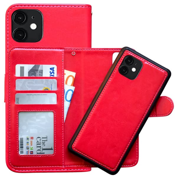 iPhone 11 - PU Leather Wallet Case