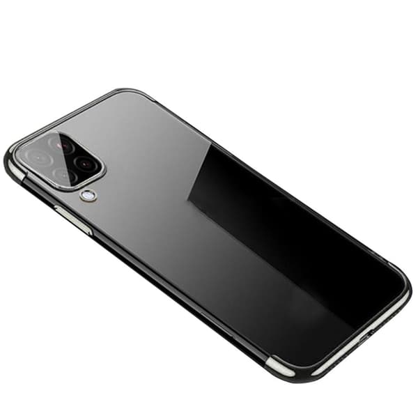 Genomtänkt Silikonskal FLOVEME - Samsung Galaxy A42 Silver Silver