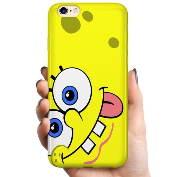 Apple iPhone 6 TPU Mobilcover SpongeBob Fyrkant