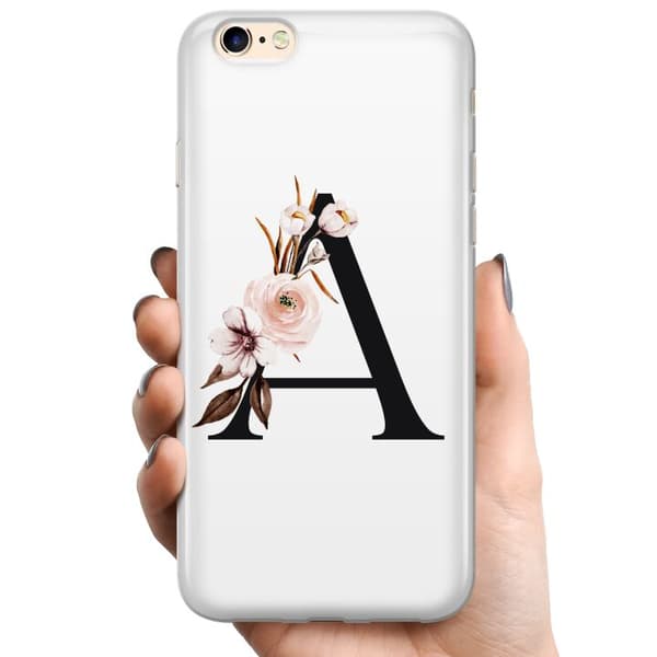 Apple iPhone 6 TPU Mobilcover Bogstaver