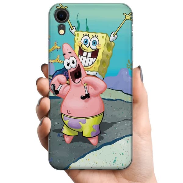 Apple iPhone XR TPU Mobilcover SpongeBob Kvadrat