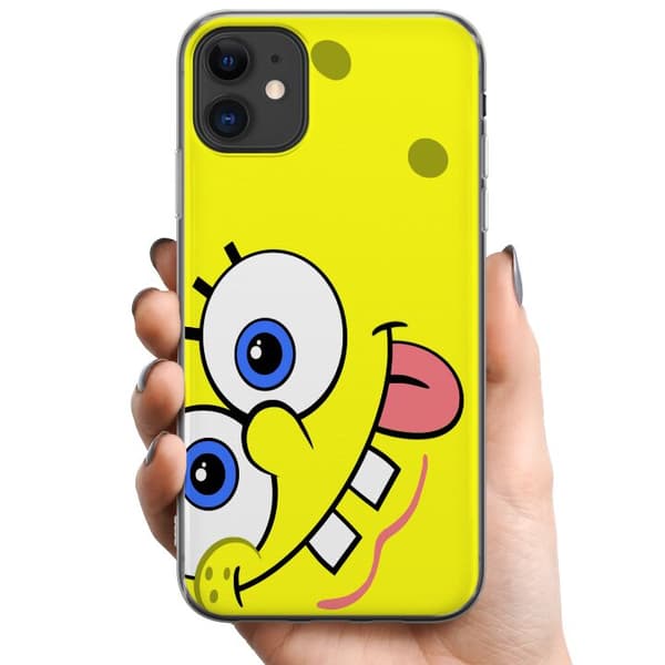 Apple iPhone 11 TPU Mobildeksel SpongeBob Fyrkant