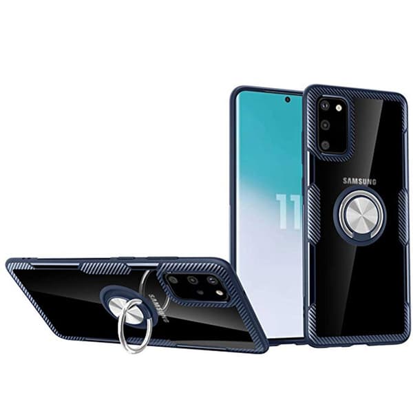 Samsung Galaxy S20 FE - Praktiskt Skal med Ringhållare LEMAN