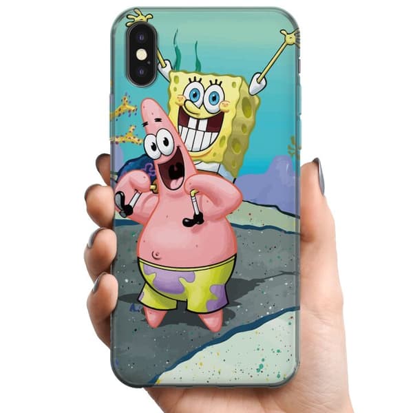 Apple iPhone X TPU Matkapuhelimen kuori SpongeBob Neliö