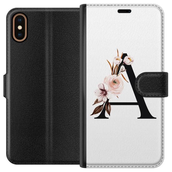 Apple iPhone X Lommeboketui Bokstaver