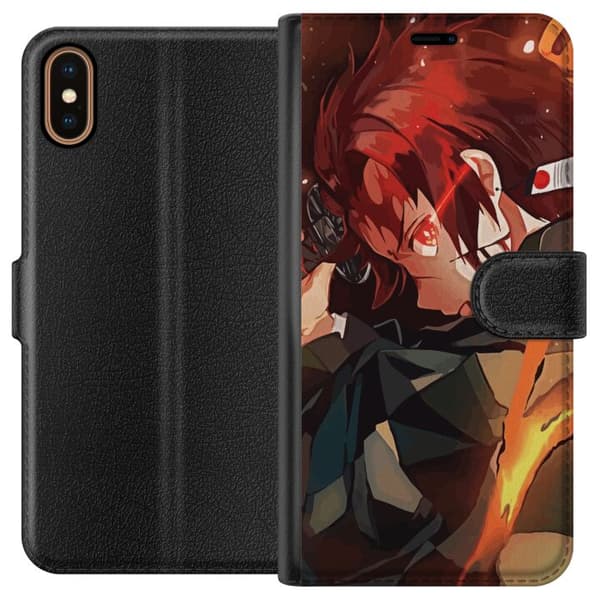 Apple iPhone X Lommeboketui Demon Slayer