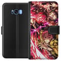 Miniatyrbillede 1 af 3: Samsung Galaxy S8 Tegnebogsetui Demon Slayer