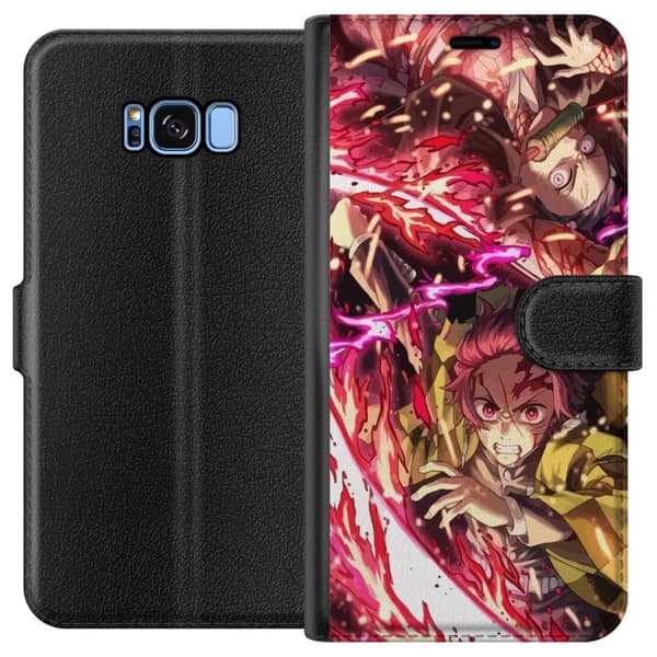 Samsung Galaxy S8 Plånboksfodral Demon Slayer