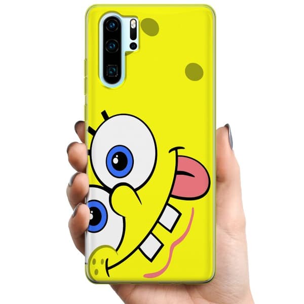 Huawei P30 Pro TPU Mobilskal SpongeBob Fyrkant