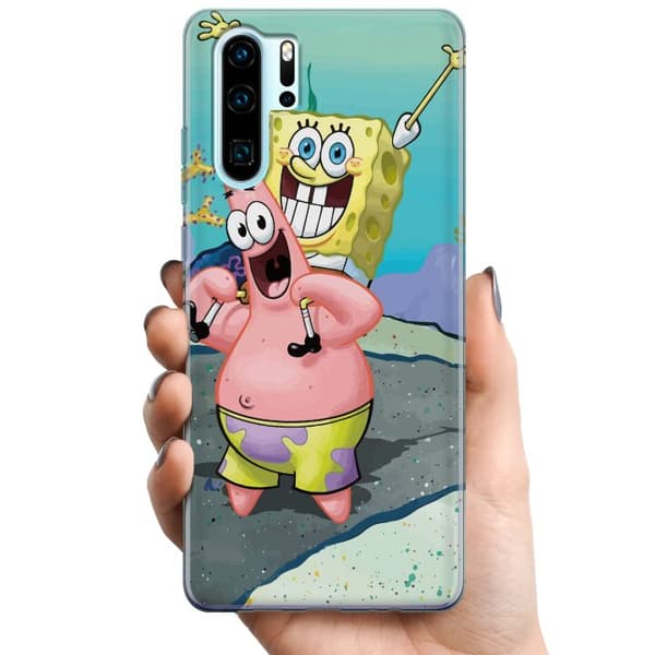Huawei P30 Pro TPU Matkapuhelimen kuori SpongeBob Neliö