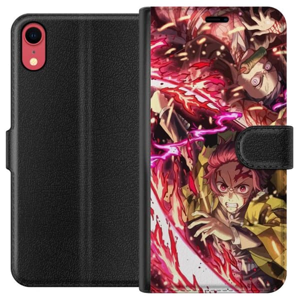 Apple iPhone XR Tegnebogsetui Demon Slayer