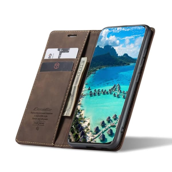 CASEME Plånboksfodral Xiaomi Mi 11 - Coffee