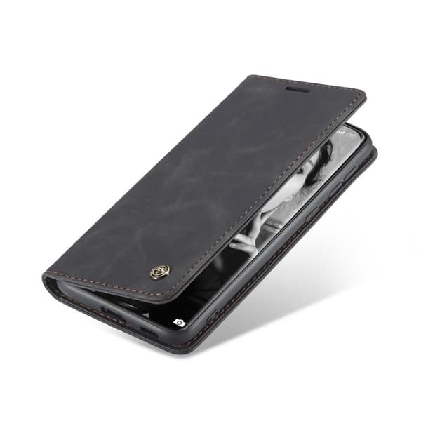 CASEME Retro tegnebog taske til Xiaomi Mi 11 - sort