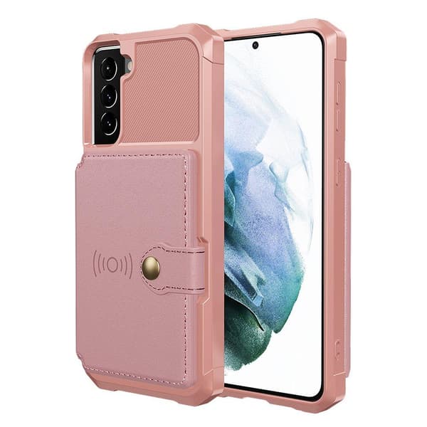 Samsung Galaxy S21 Plus - Stilrent Skal med Korthållare