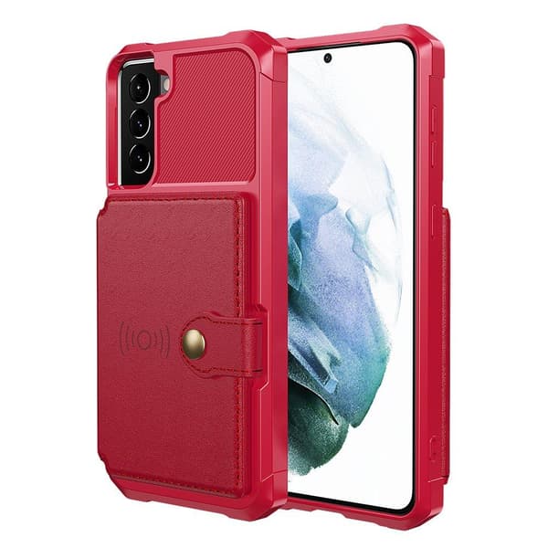 Samsung Galaxy S21 Plus - Stilrent Skal med Korthållare