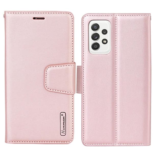 Samsung Galaxy A72 - Elegant Genomtänkt HANMAN Plånboksfodral