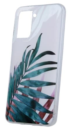 Samsung Galaxy S21 Skal Monstera Vit